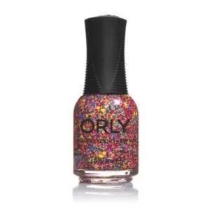 ORLY Turn It Up Nail Polish 20856 Confetti Glitter Topper NEW